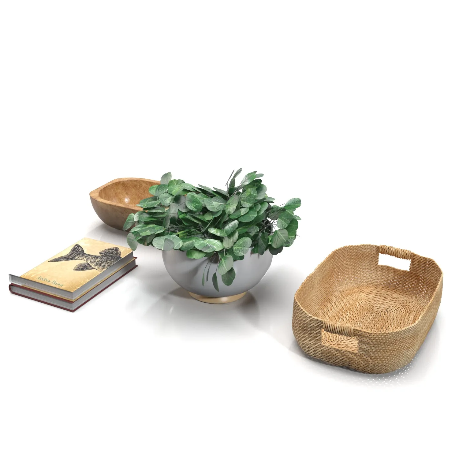 Coffee Table Decor 13 PBR 3D Model_06